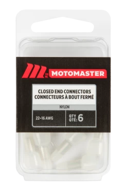 Certified 22-14 AWG Automotive Closed End Connector, 6-pk