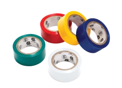 Certified Coloured Vinyl Electrical Tape, 5-pc