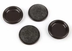 Certified Carpeted Furniture Cup, 1-1/4-in