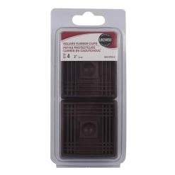 Certified Square Brown Rubber Cup, 2-in