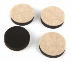 Certified Heavy Duty Felt Sliders, 2-1/2-in