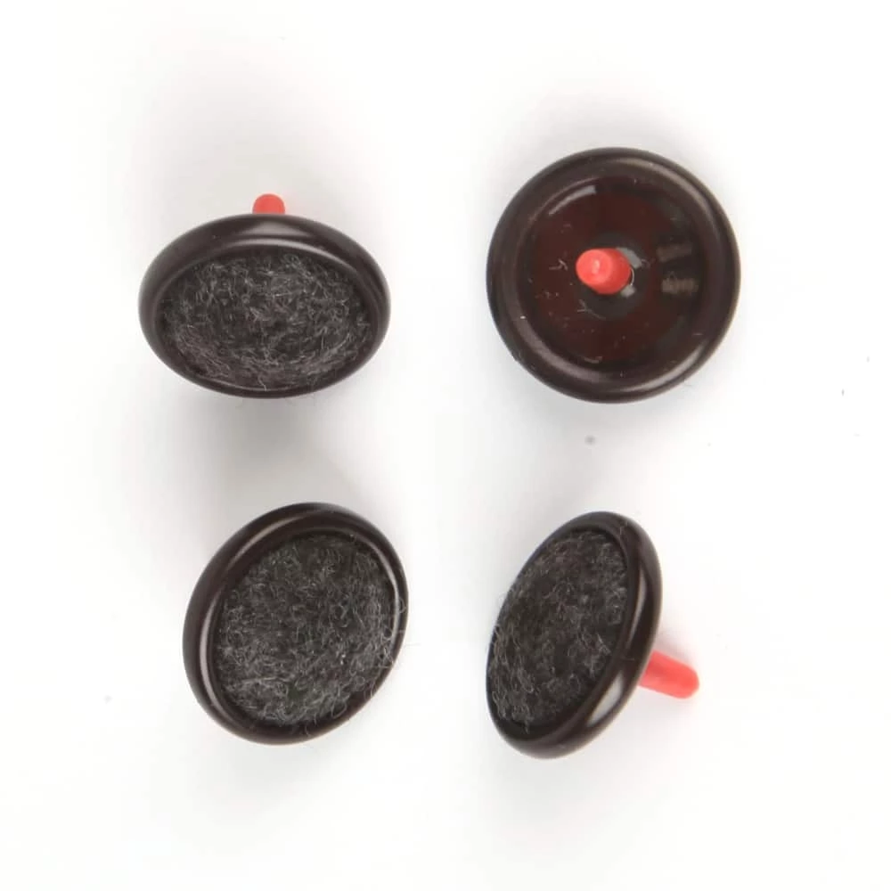 Certified Nail-On Furniture Glides, 1-in