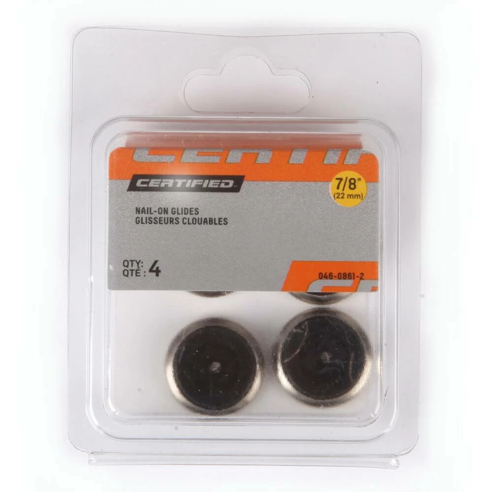 Certified Nail-On Furniture Glides, 7/8-in, 4-pk - Image 2