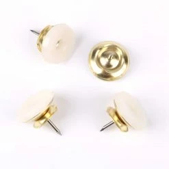 Certified Nail-On Swivelling Furniture Glide, 1-in