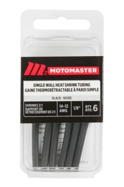 Certified Heat Shrinkable Single Wall Tubing, 6-pk