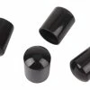 Certified Vinyl Leg Tips, Black