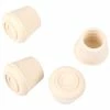 Certified Rubber Leg Tips, White