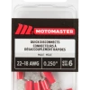 Certified 22-18 AWG Automotive Male Quick Disconnect, .250-in, 6-pk