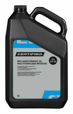 Certified AW68 Anti-Wear Hydraulic Oil, 5-L
