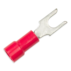 Certified 22-18 AWG Automotive Spade Terminal, #6 Stud, 6-pk