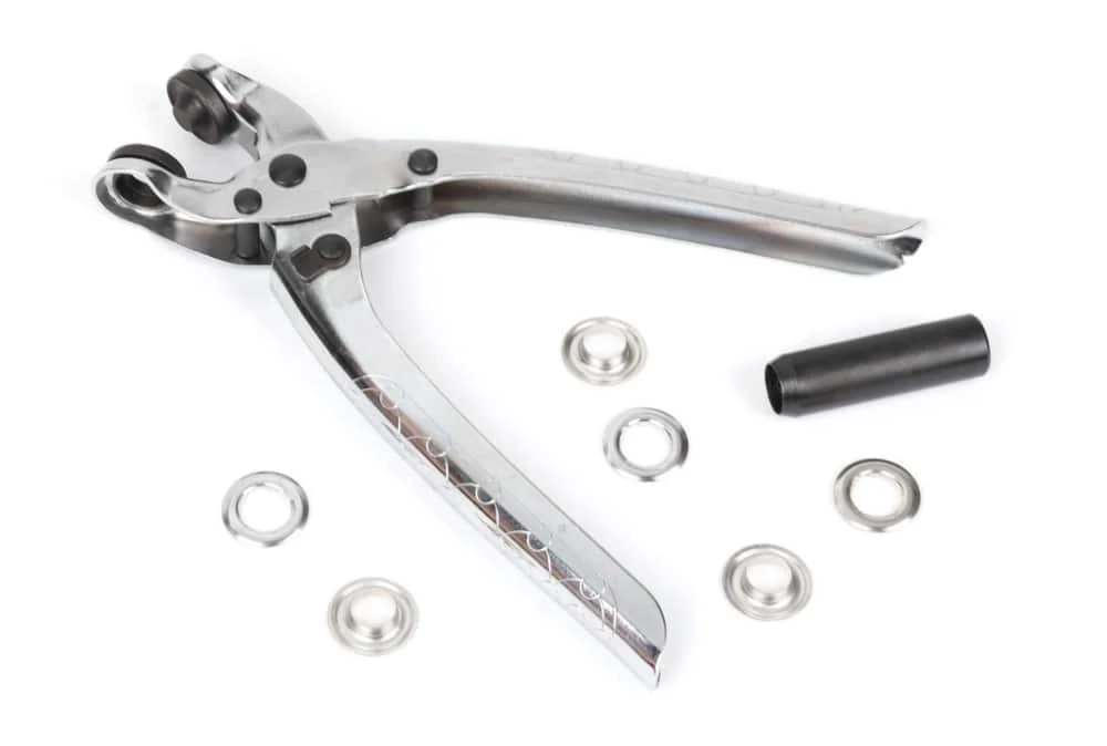 Certified Tarp Grommet Repair Kit, With Replacement Grommets, 1/2-in, 8-pc