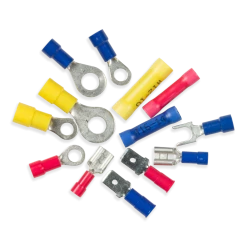 Certified 22-10 AWG Automotive Terminal Kit, Assorted, 100-pk