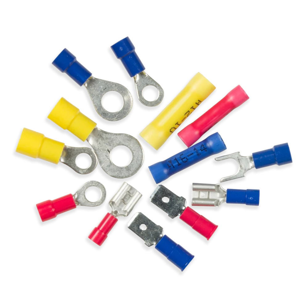 Certified 22-10 AWG Automotive Terminal Kit, Assorted, 100-pk