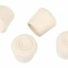 Certified White Rubber Leg Tips, 1-1/8-in